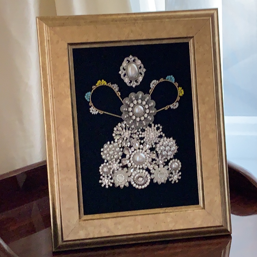 Handmade jewelry angel.